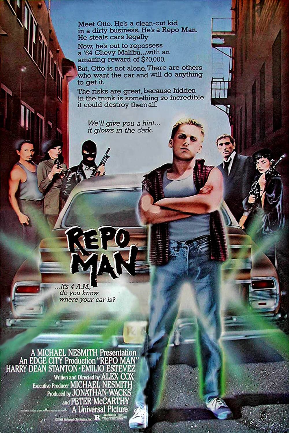 L'affiche du film Repo Man