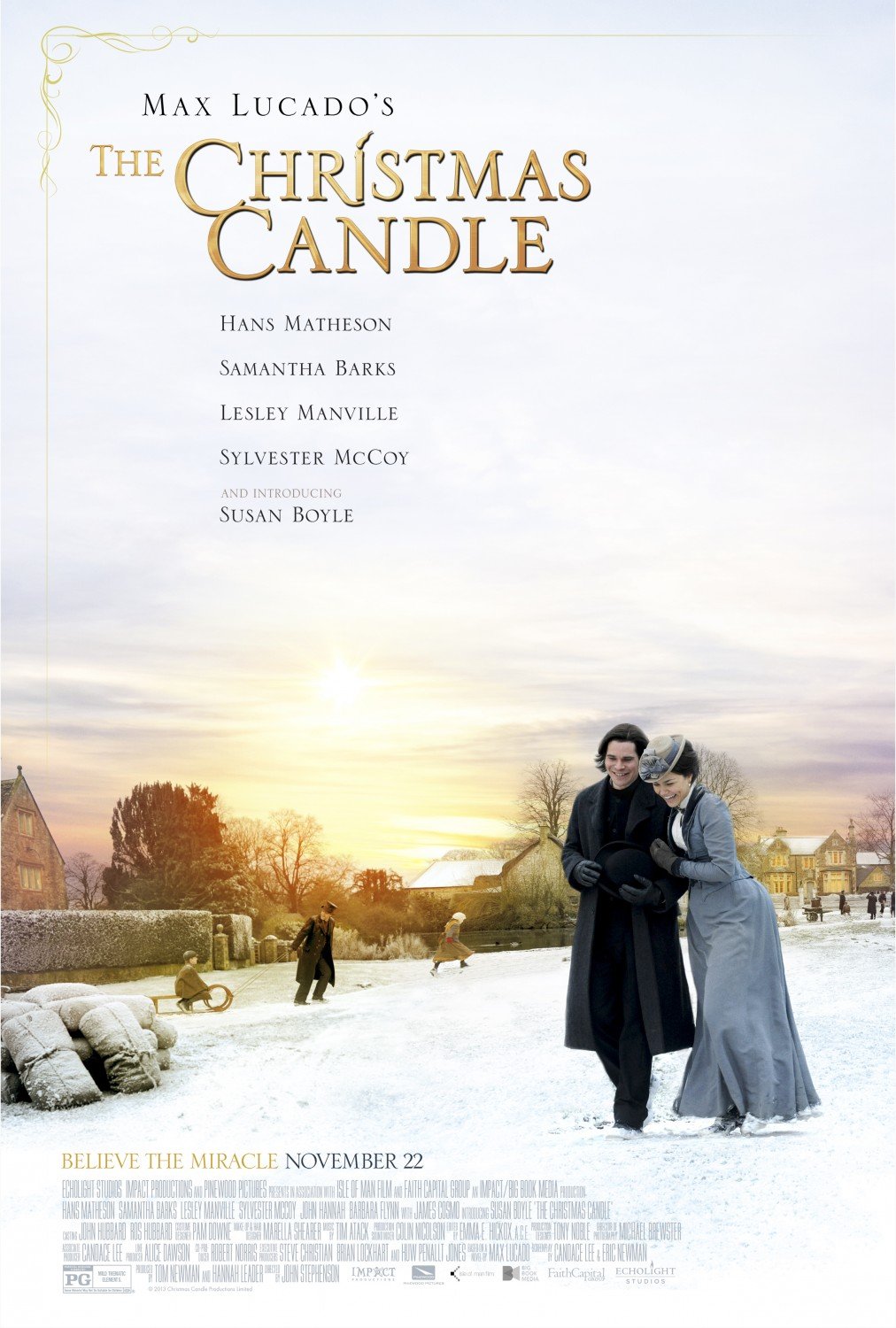 L'affiche du film The Christmas Candle
