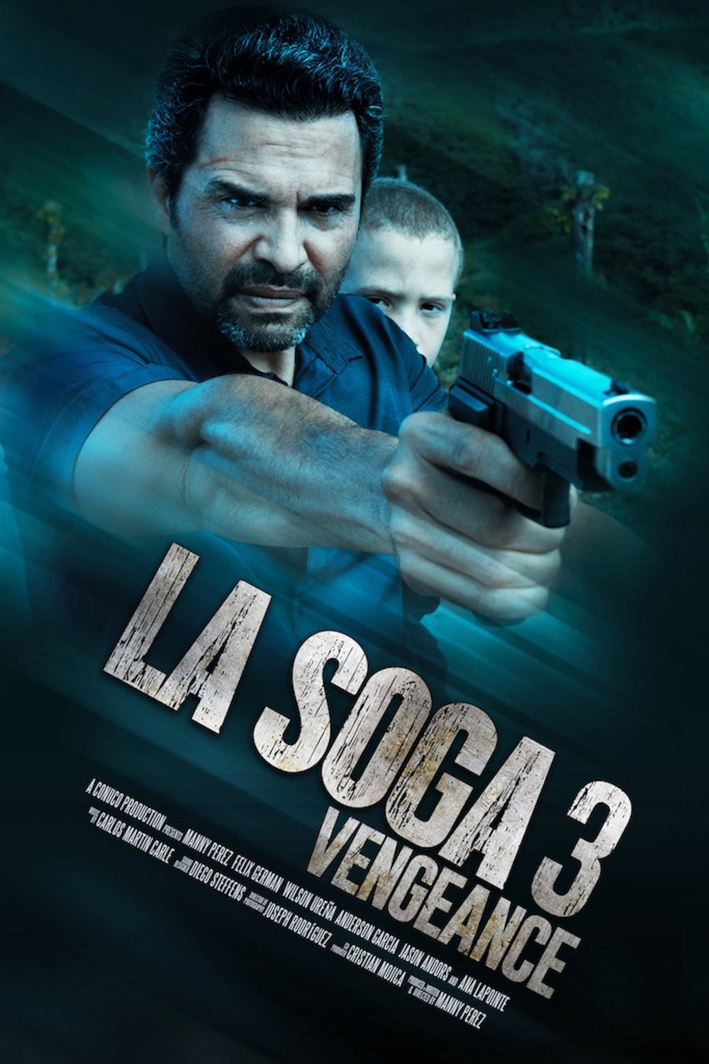 Spanish poster of the movie La Soga 3 Vengeance