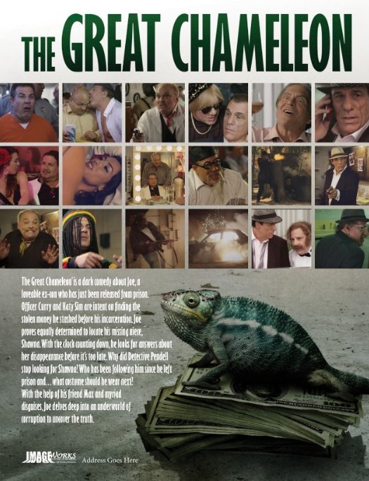 L'affiche du film The Great Chameleon