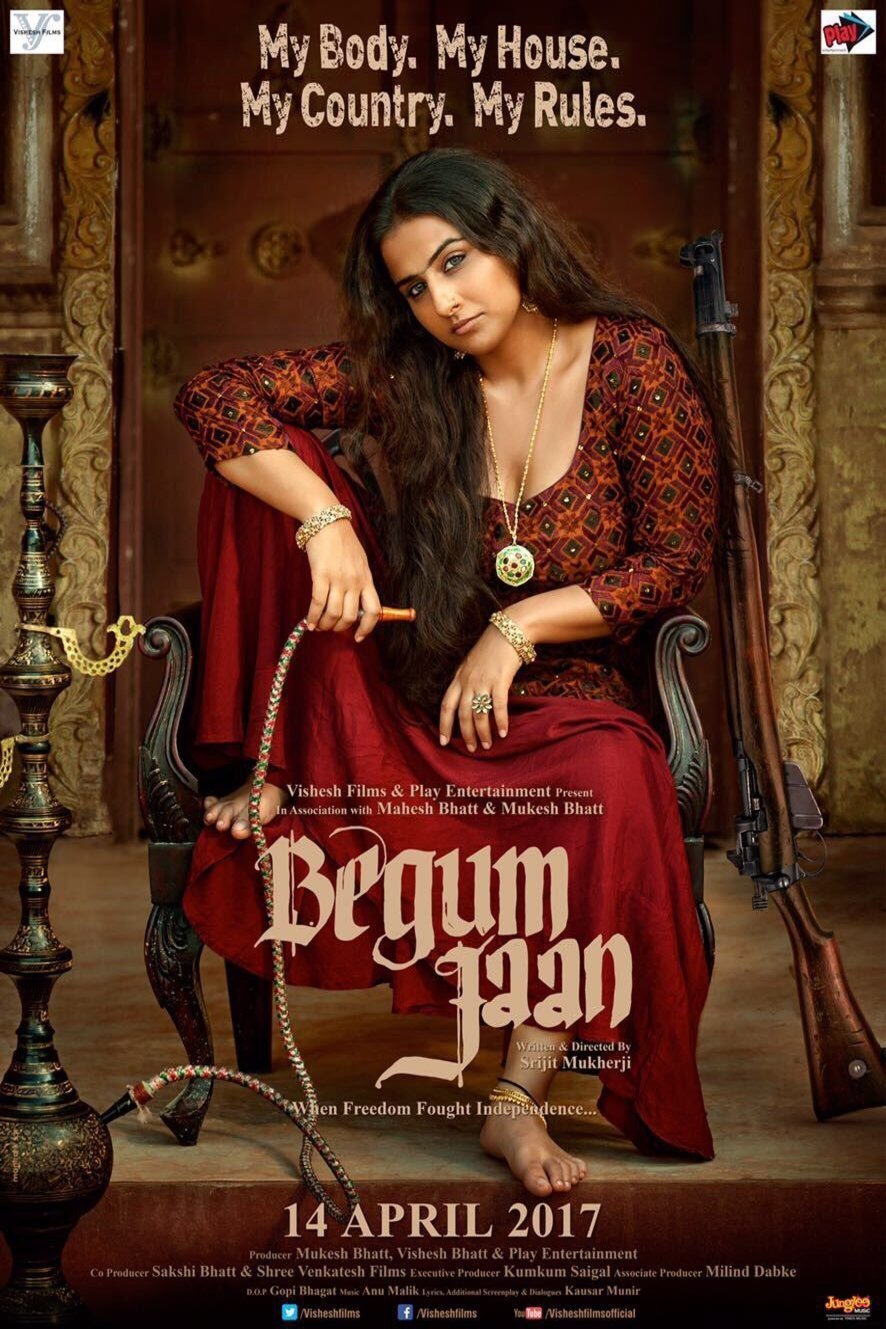 L'affiche du film Begum Jaan
