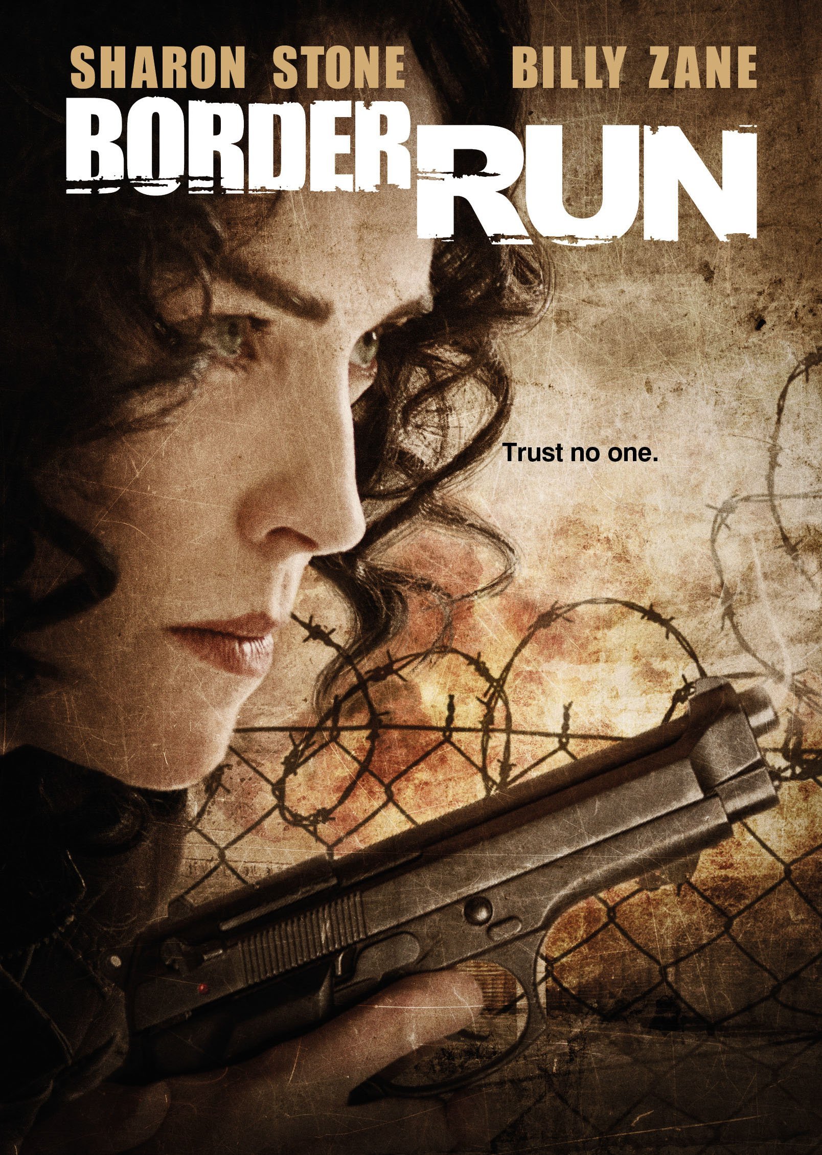 L'affiche du film Border Run