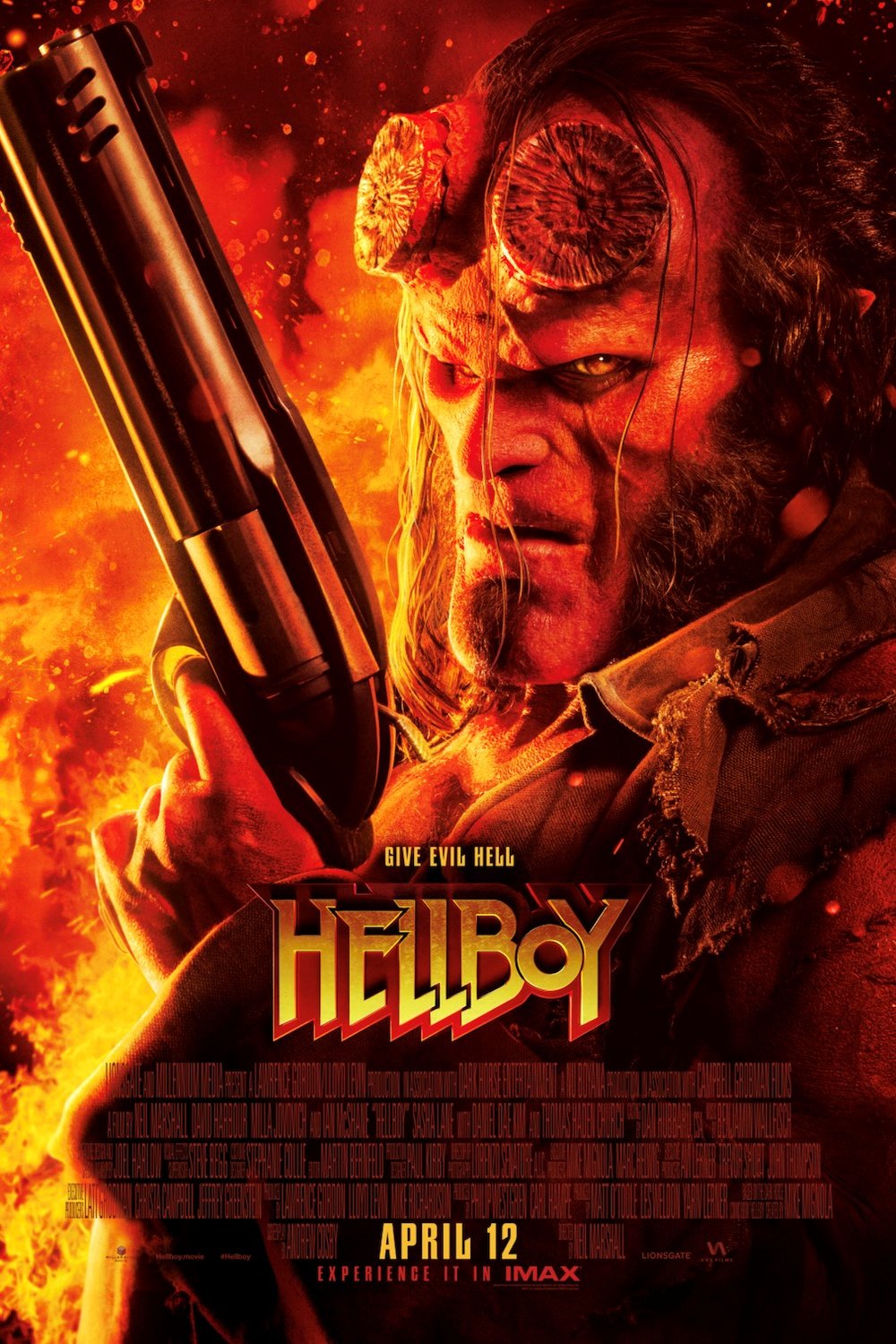 Poster of the movie Hellboy v.f.