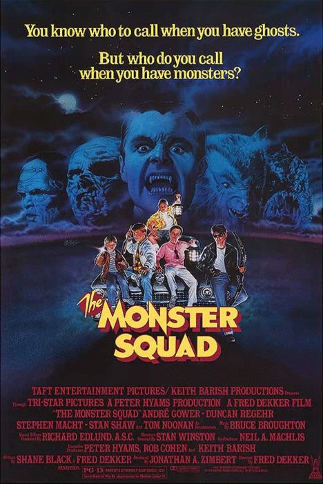 L'affiche du film The Monster Squad