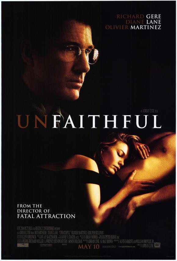 L'affiche du film Unfaithful