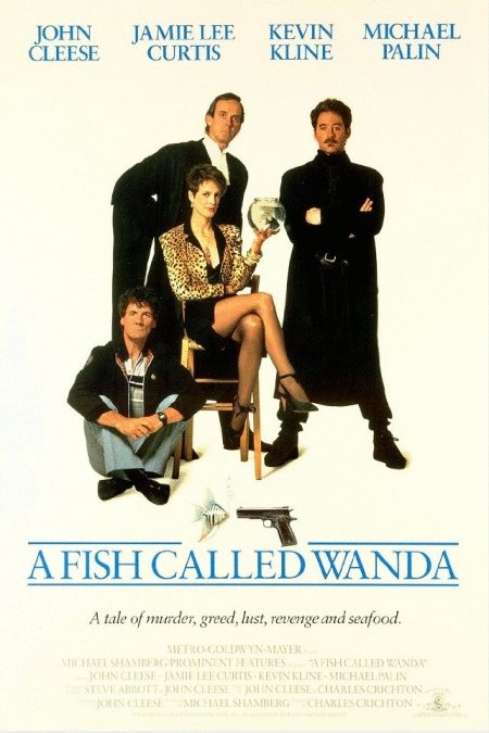 L'affiche du film A Fish Called Wanda