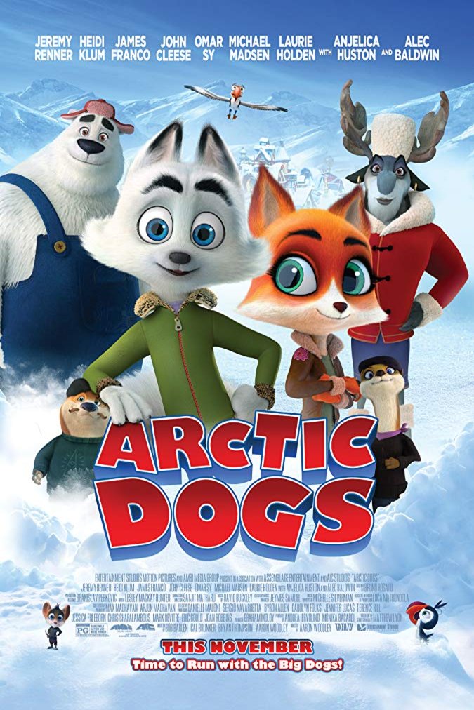 L'affiche du film Arctic Dogs