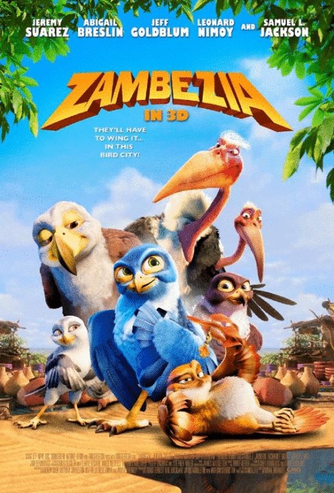 L'affiche du film Zambezia