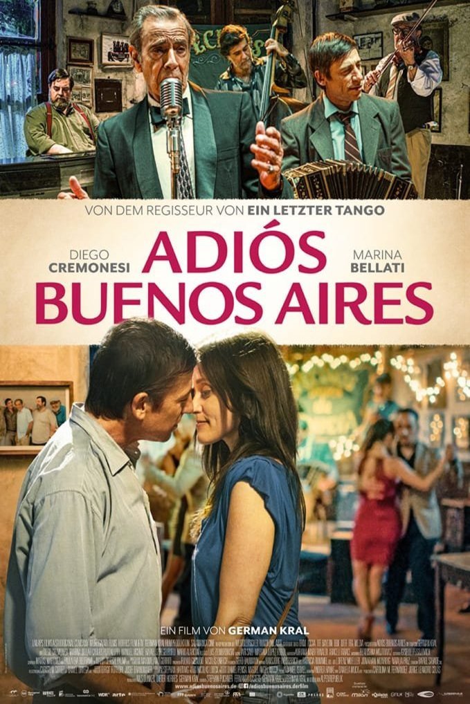 Spanish poster of the movie Adios Buenos Aires