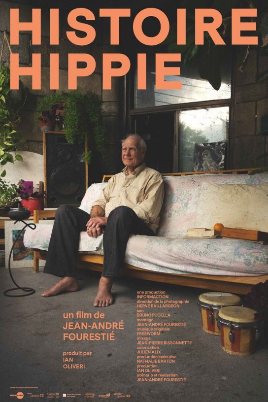 L'affiche du film Histoire hippie
