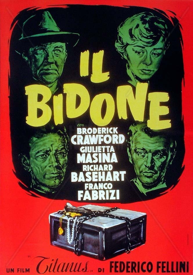 Italian poster of the movie Il Bidone