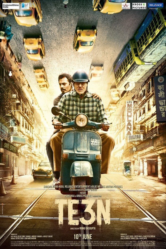 Hindi poster of the movie Te3n