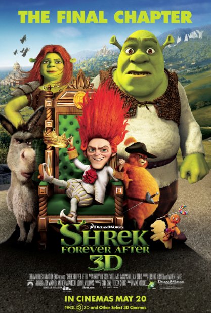 L'affiche du film Shrek Forever After
