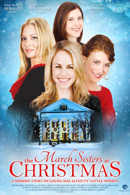 L'affiche du film The March Sisters at Christmas