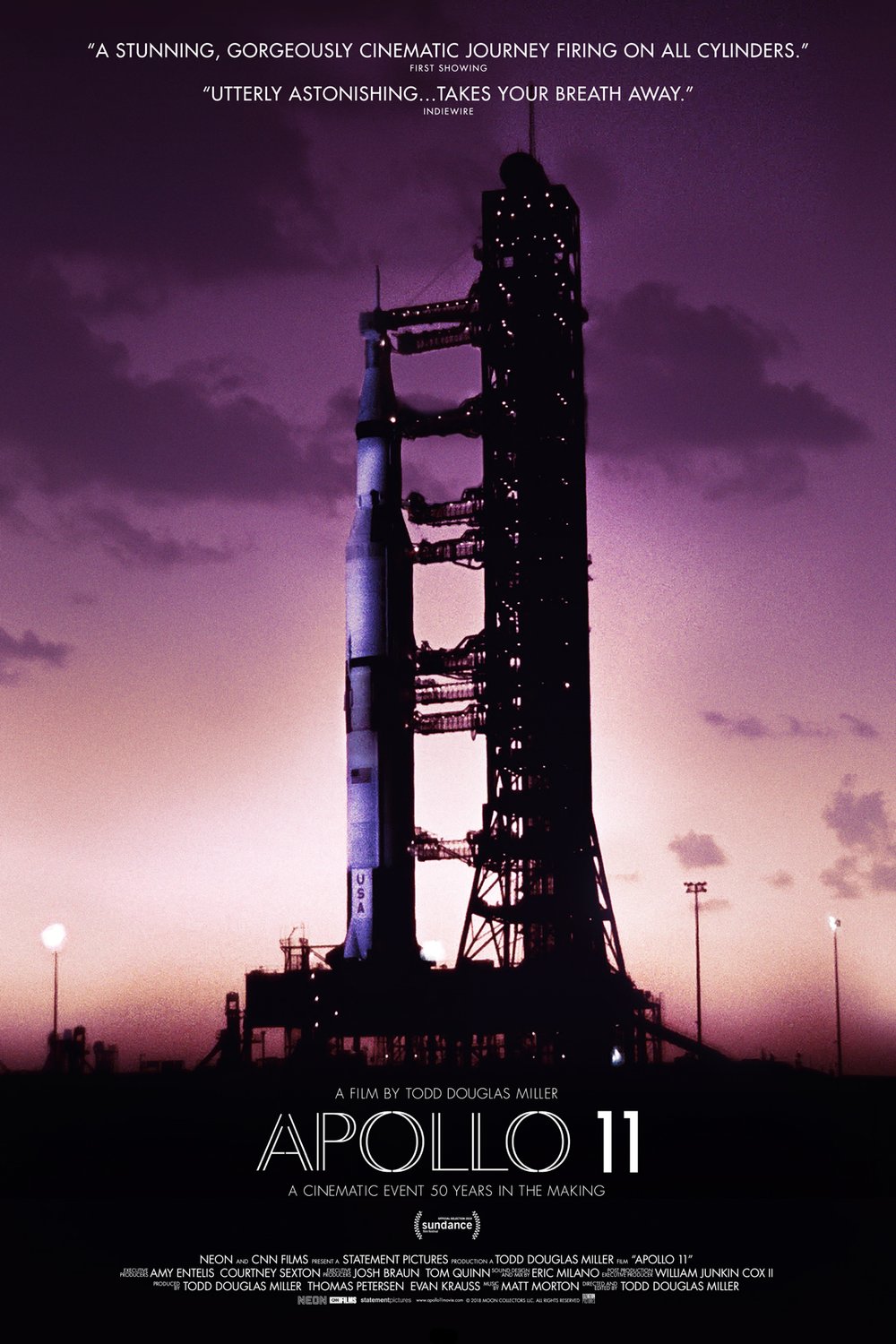 L'affiche du film Apollo 11