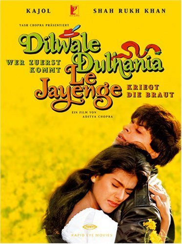 L'affiche du film Dilwale Dulhania Le Jayenge