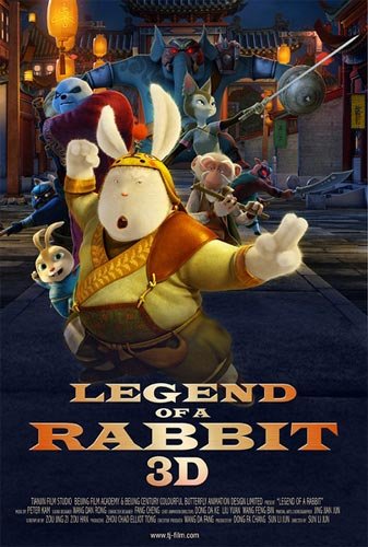 L'affiche du film Legend of Kung Fu Rabbit