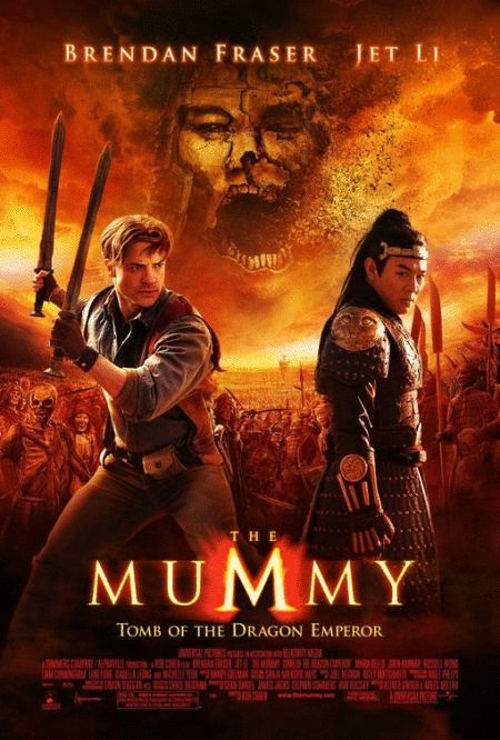 L'affiche du film The Mummy 3: Tomb of the Dragon Emperor