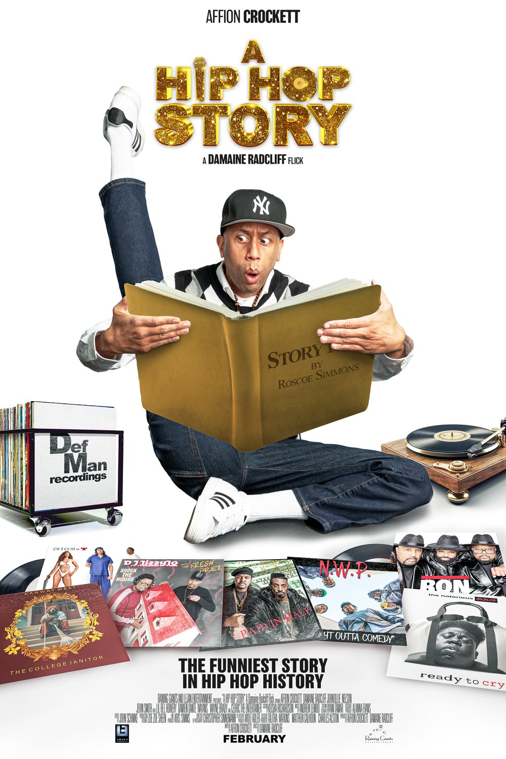 L'affiche du film A Hip Hop Story