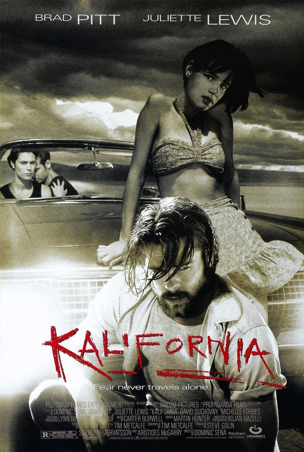 L'affiche du film Kalifornia