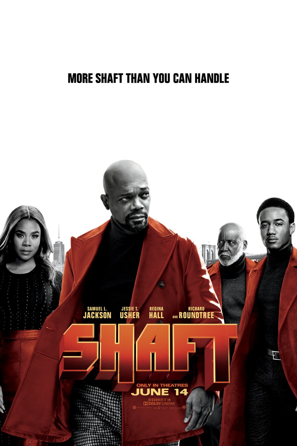L'affiche du film Shaft