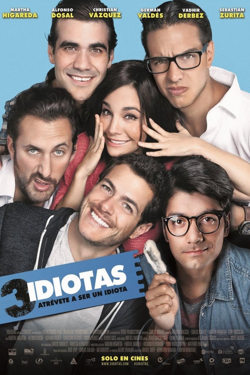 Spanish poster of the movie 3 Idiotas