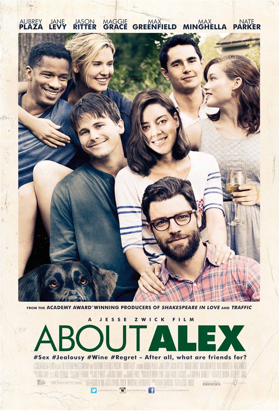 L'affiche du film About Alex