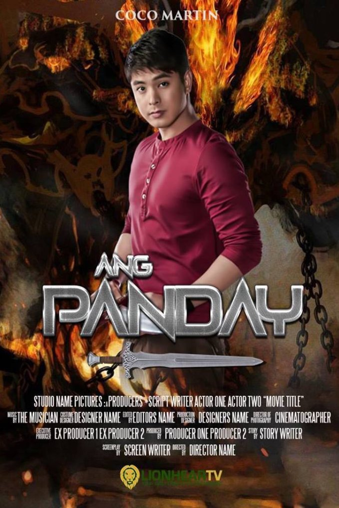 L'affiche originale du film Ang Panday en philippin