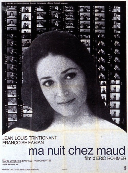 L'affiche du film Ma nuit chez Maud