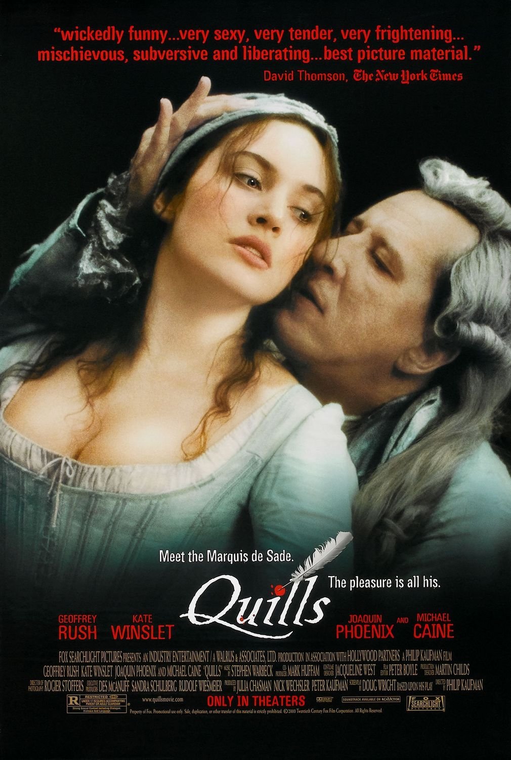 L'affiche du film Quills