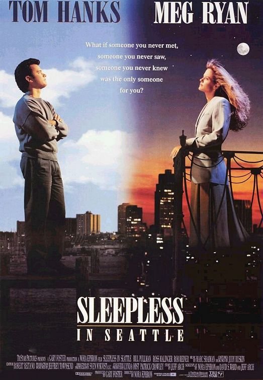 L'affiche du film Sleepless in Seattle