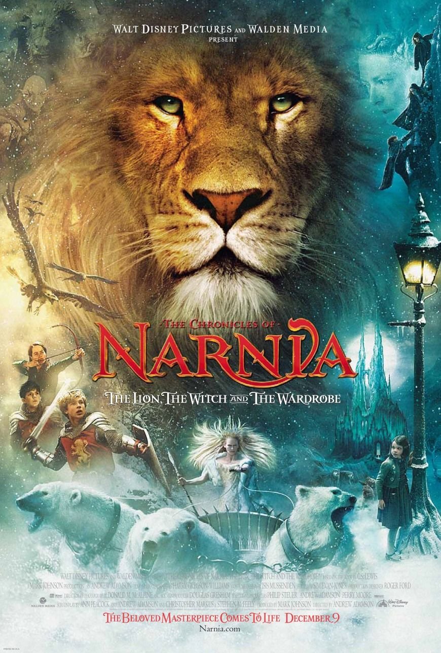 L'affiche du film The Chronicles of Narnia: The Lion, the Witch and the Wardrobe