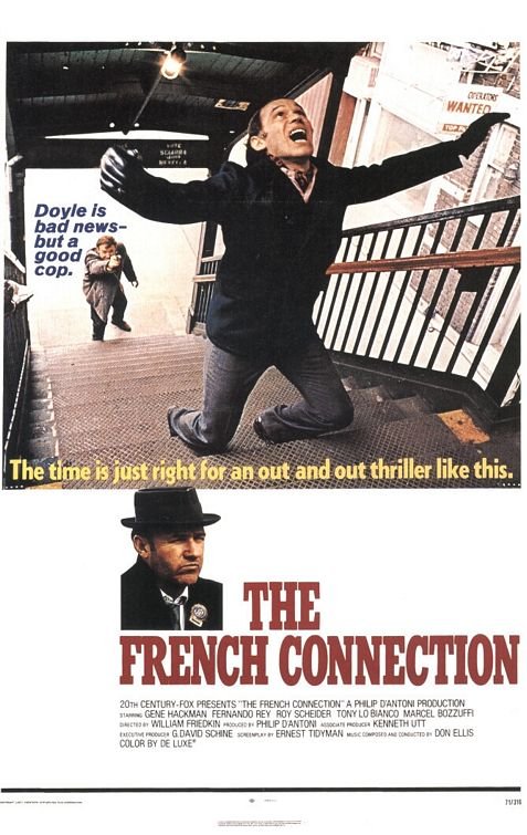 L'affiche du film The French Connection
