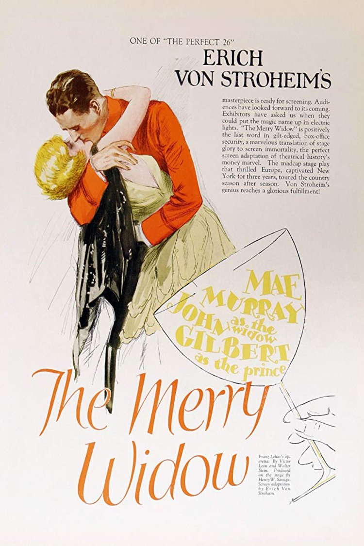 L'affiche du film The Merry Widow