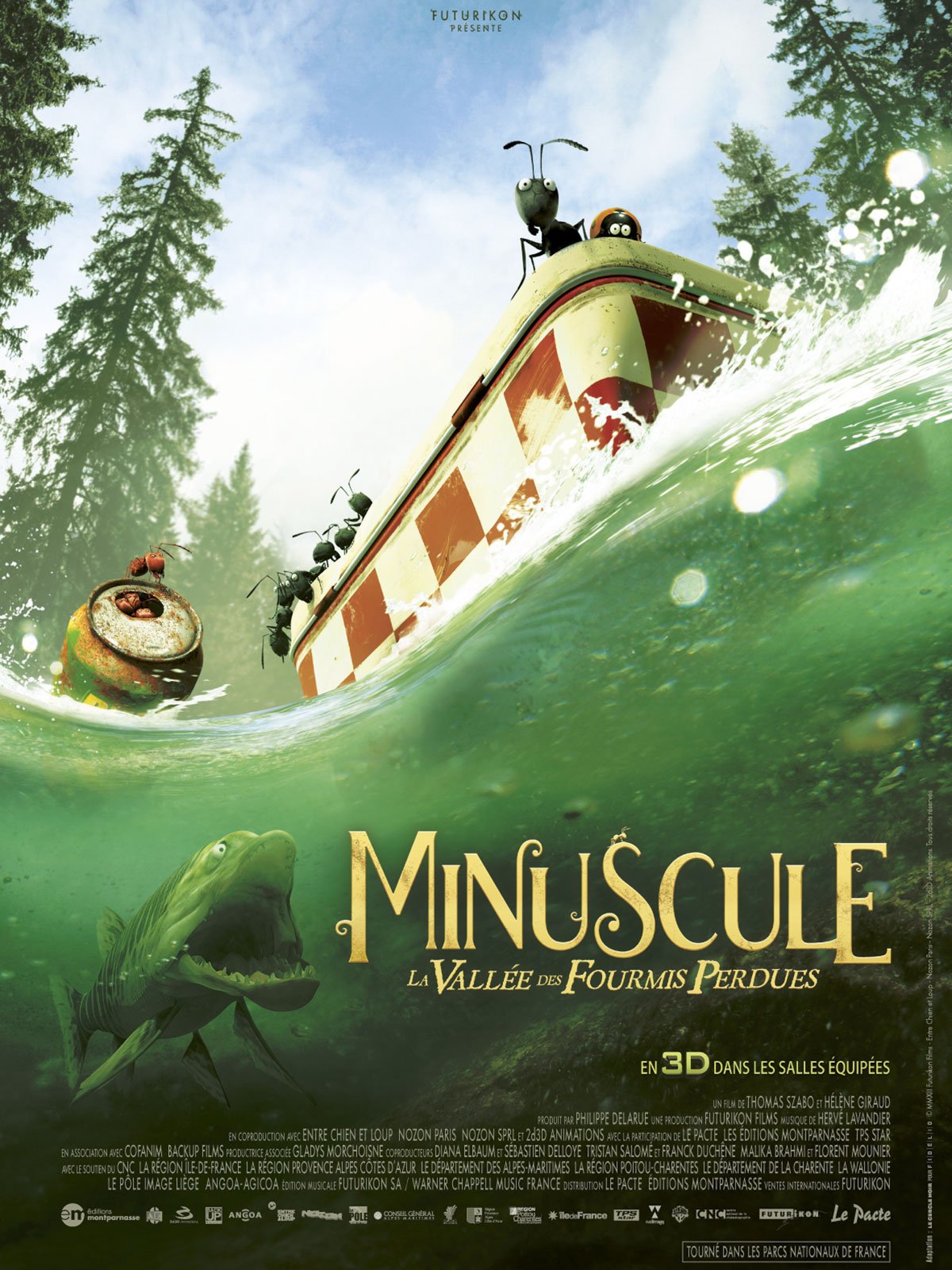 Poster of the movie Minuscule: La vallée des fourmis perdues