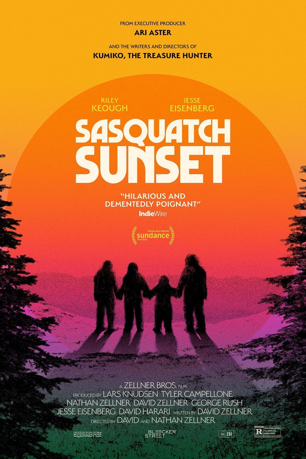 L'affiche du film Sasquatch Sunset