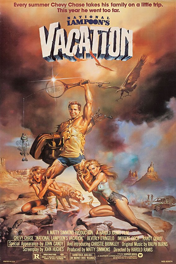 L'affiche du film National Lampoon's Vacation