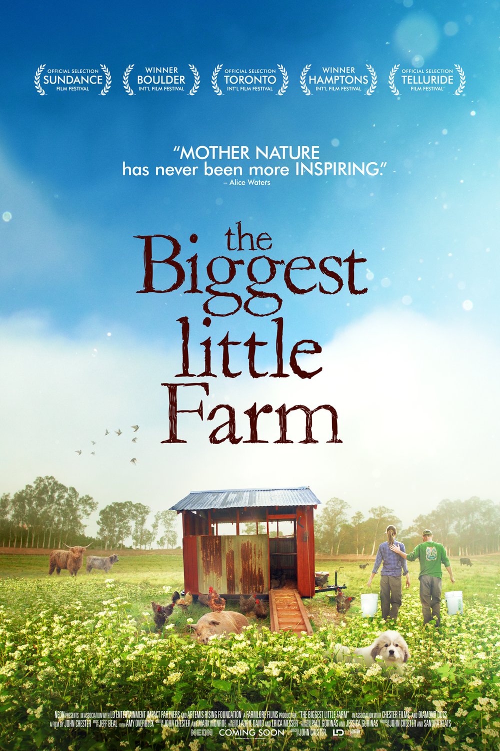L'affiche du film The Biggest Little Farm