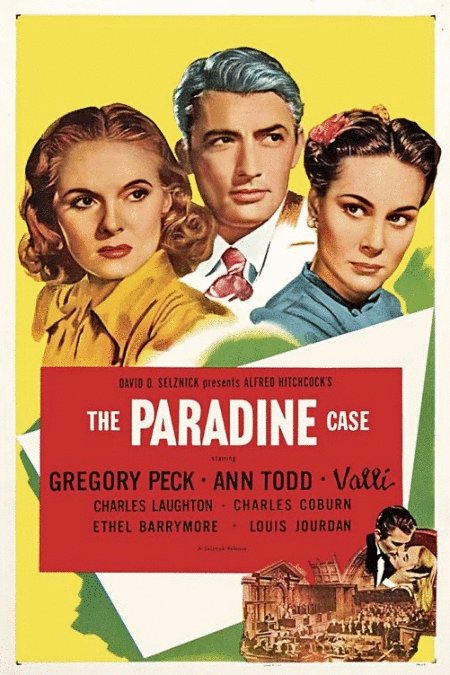 L'affiche du film The Paradine Case