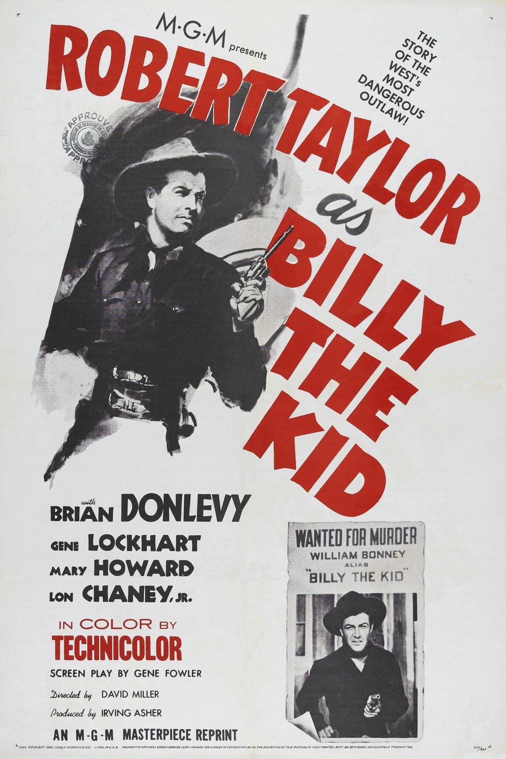 L'affiche du film Billy the Kid