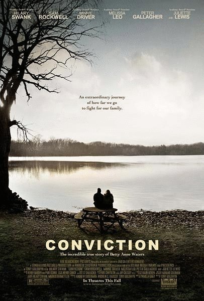 L'affiche du film Conviction