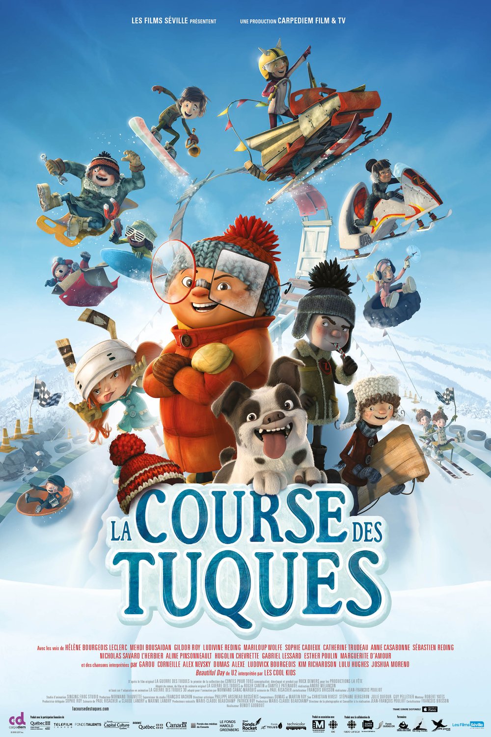 Poster of the movie La Course des tuques