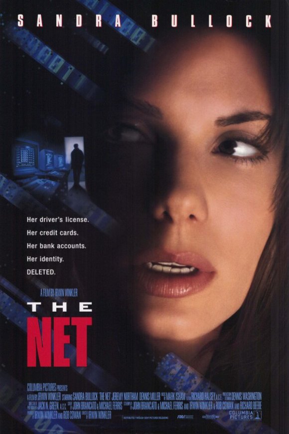 L'affiche du film The Net