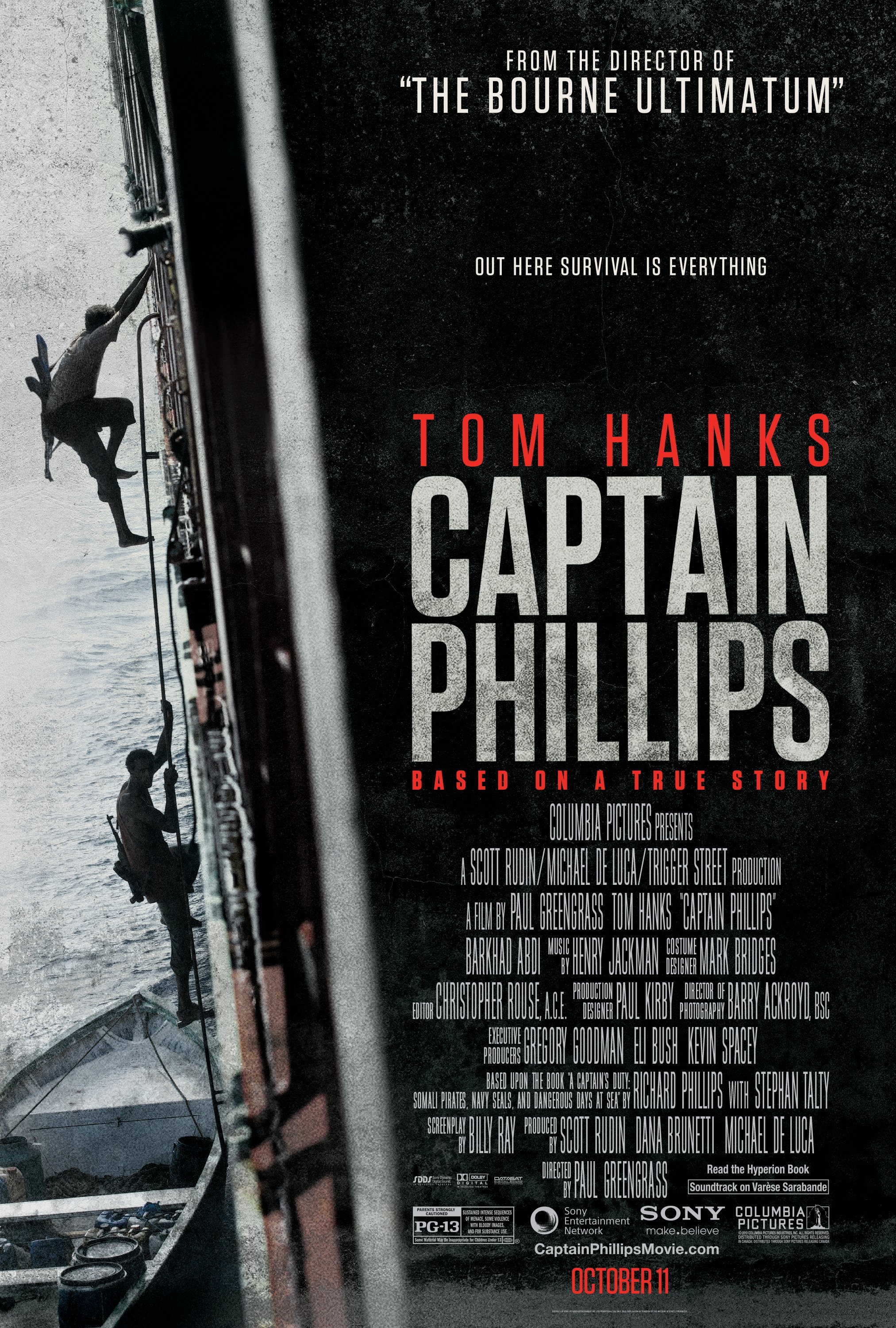 L'affiche du film Captain Phillips