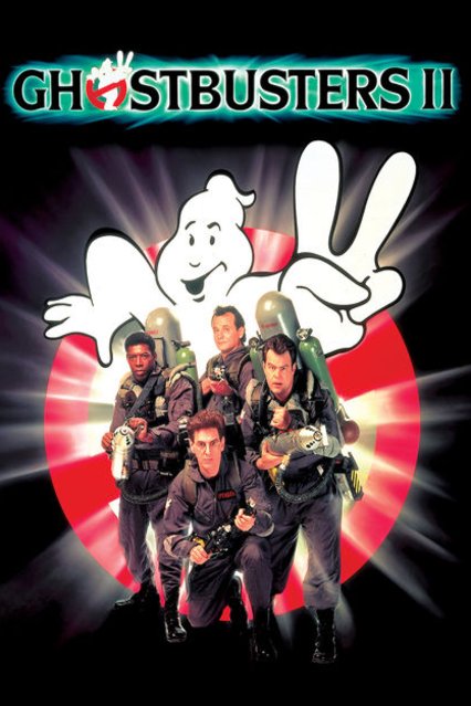 L'affiche du film Ghostbusters 2