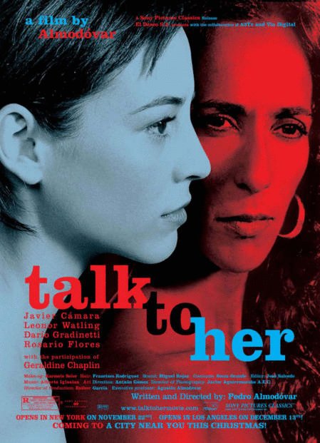 L'affiche originale du film Parle avec elle en espagnol