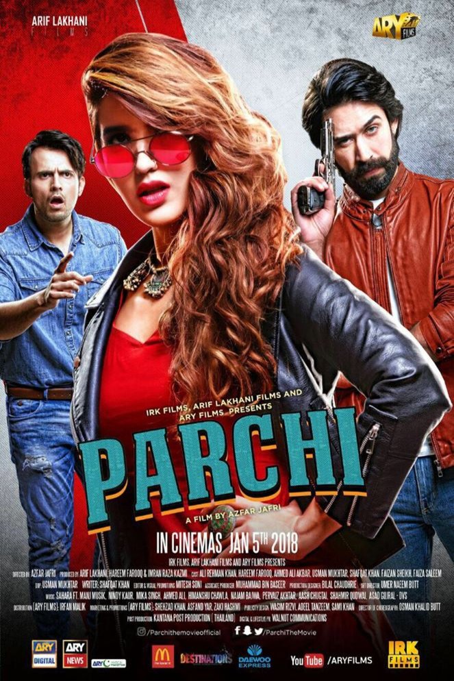 Urdu poster of the movie Parchi