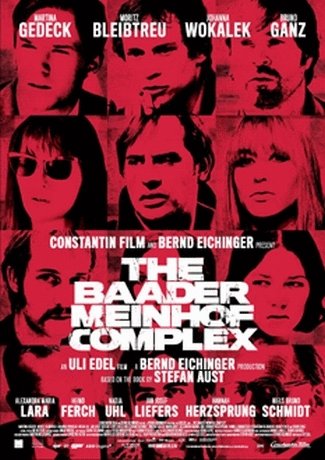 L'affiche du film The Baader Meinhof Complex
