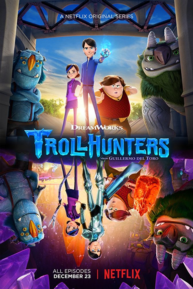 L'affiche du film Trollhunters