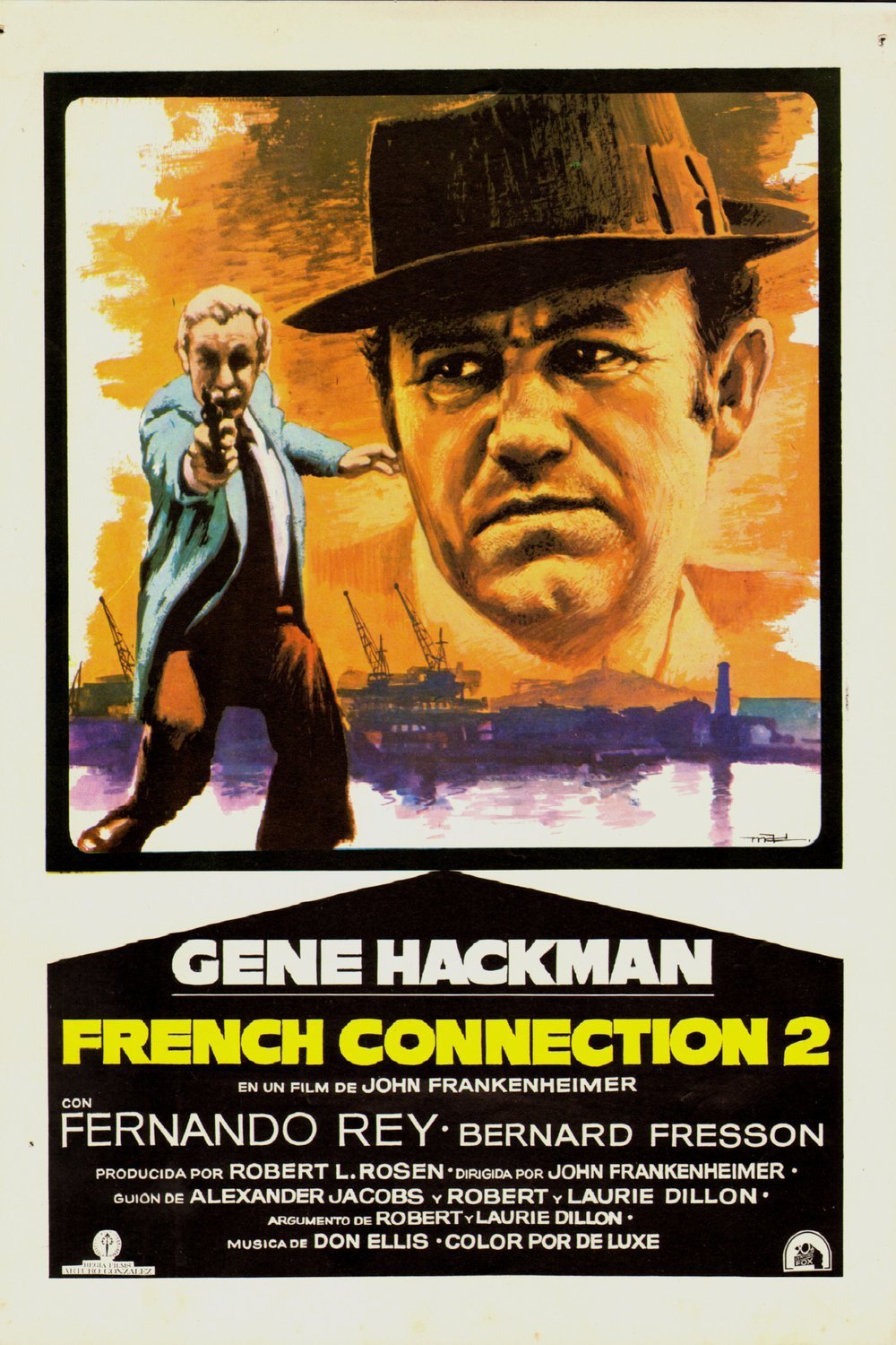 L'affiche du film French Connection II